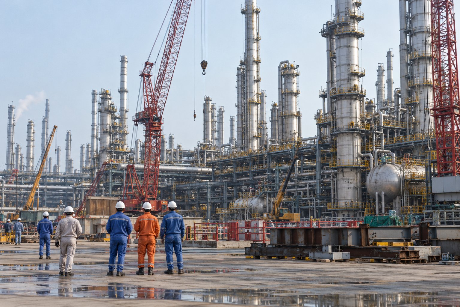 Sinopec модернизирует нефтехимический комплекс в Шанхае