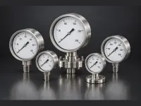 МД93-100мм 0..2,5МПа G1/2 (Гидрозаполненный) Манометр Экомера