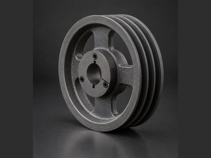 Шкив зубчатый под расточку 40-8M-30(PHP40-8M-30RSB) ISKRA
